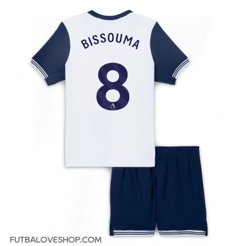 Dres Tottenham Hotspur Yves Bissouma #8 Domáci pre deti 2024-25 Krátky Rukáv (+ trenírky)